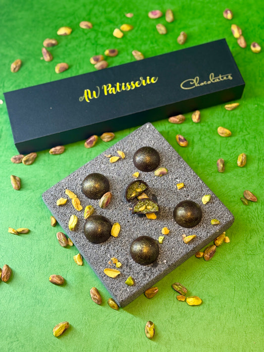 杜拜開心果朱古力禮盒(1盒6粒) Dubai Pistachio Chocolate Gift Box (6pcs/box)