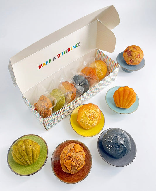 綜合瑪德蓮禮盒 (一盒六款口味) MADeleine Box Set (6 Flavours)
